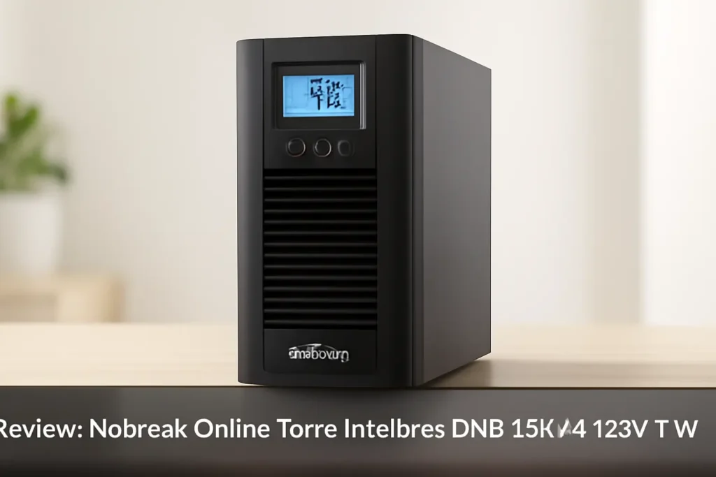 Nobreak Online Torre Intelbras DNB 1.5kVA 120V TW Preto: Alta Performance e Eficiência