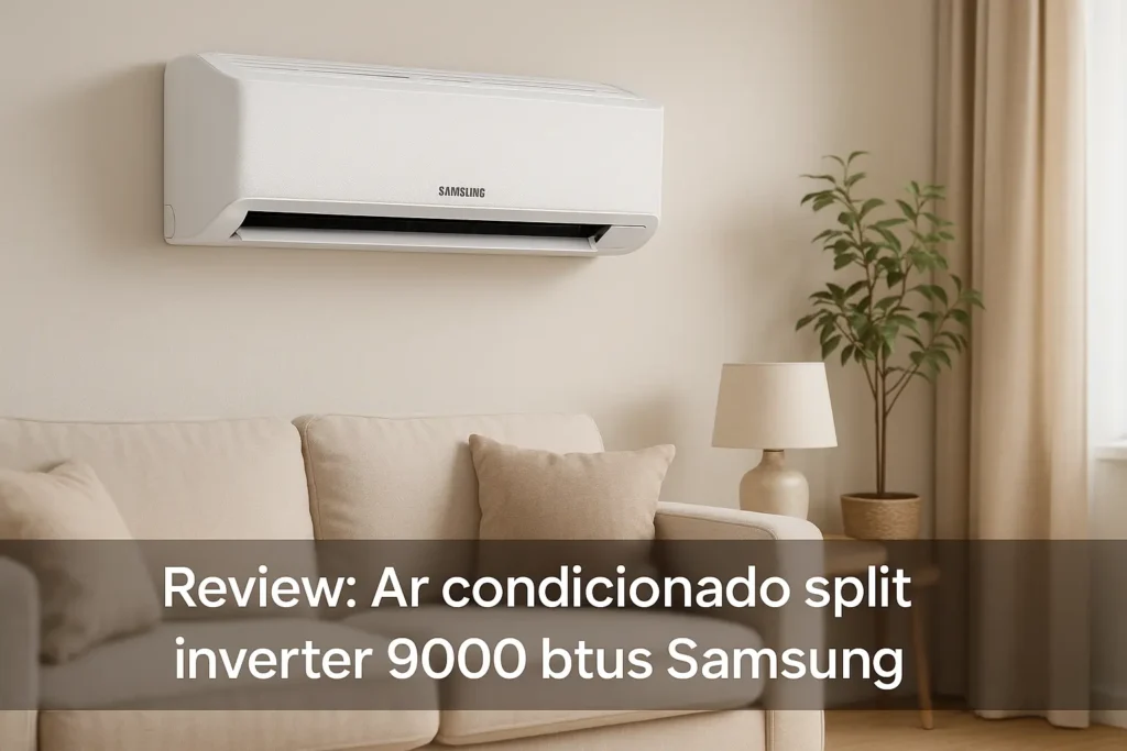 Top 5 Opções de ar condicionado split inverter 9000 btus Samsung