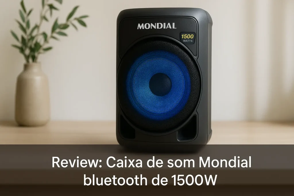 Top Cinco Modelos de Caixa de som Mondial bluetooth de 1500w