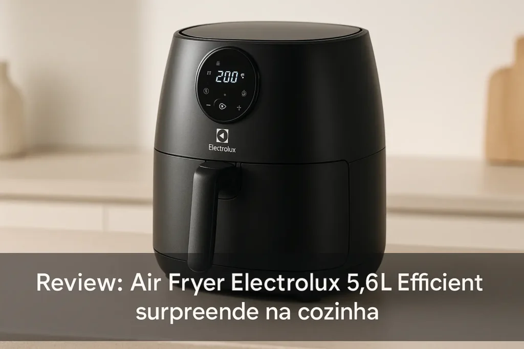 Air Fryer Electrolux 5,6L Efficient surpreende na cozinha