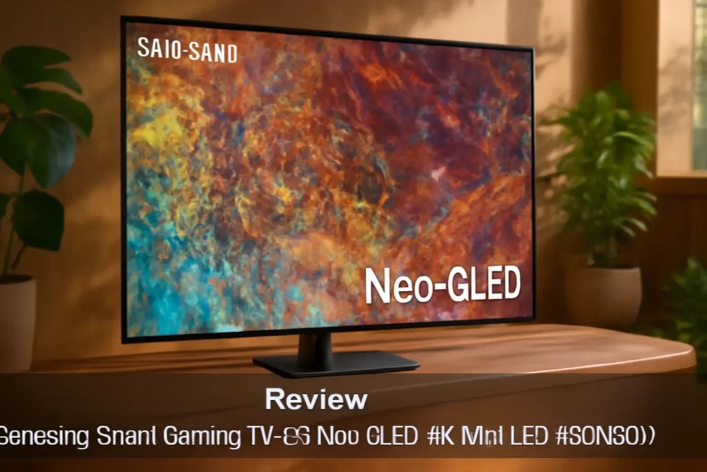 Samsung Smart Gaming TV 43" Neo QLED 4K Mini LED 43QN90D - Potência e Imersão