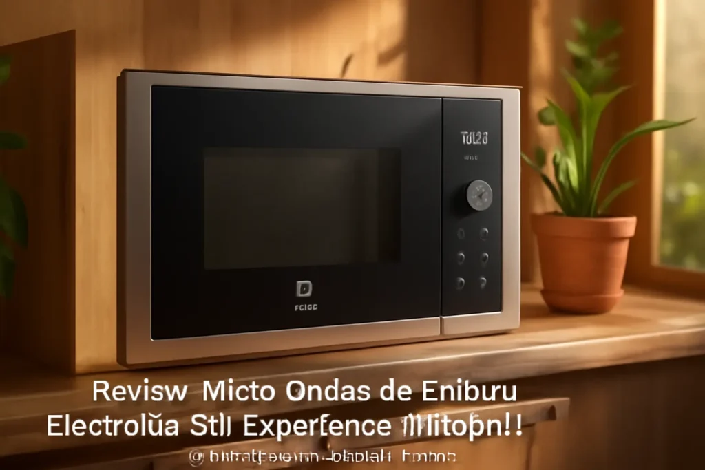 Micro-ondas de Embutir Electrolux 34L Experience (ME3BP) - Versatilidade e Desempenho
