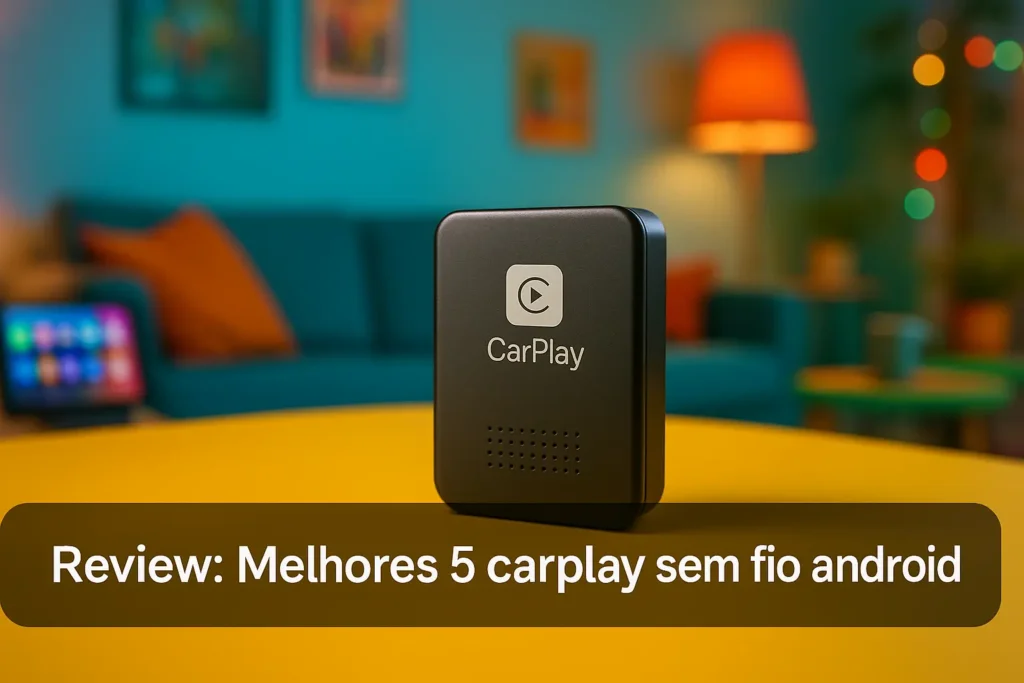Melhores 5 carplay sem fio android