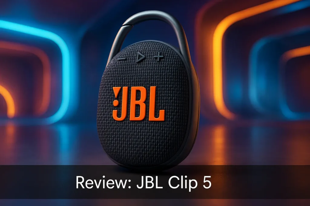 JBL Clip 5: Som Portátil com Estilo e Resistência