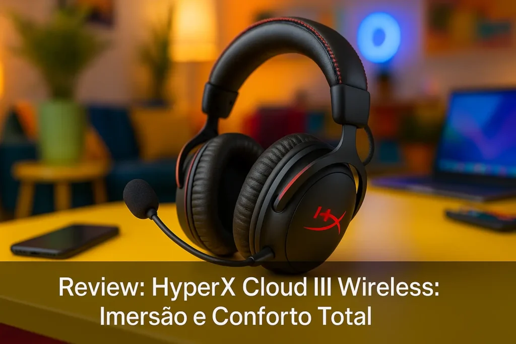 HyperX Cloud III Wireless: Imersão e Conforto Total