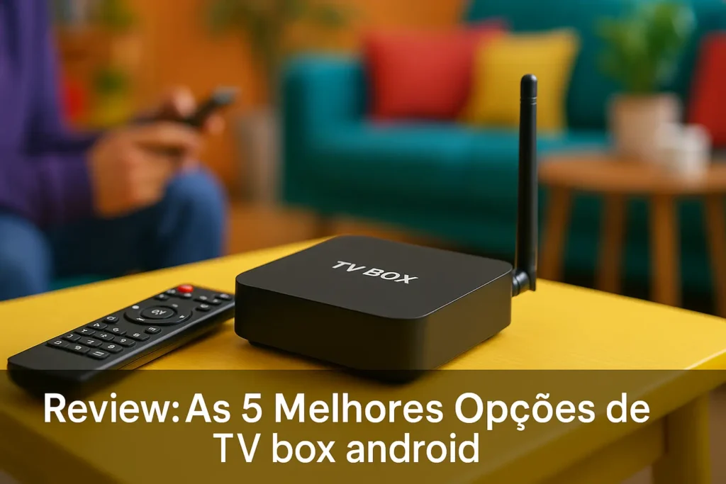 As 5 Melhores Opções de TV box android