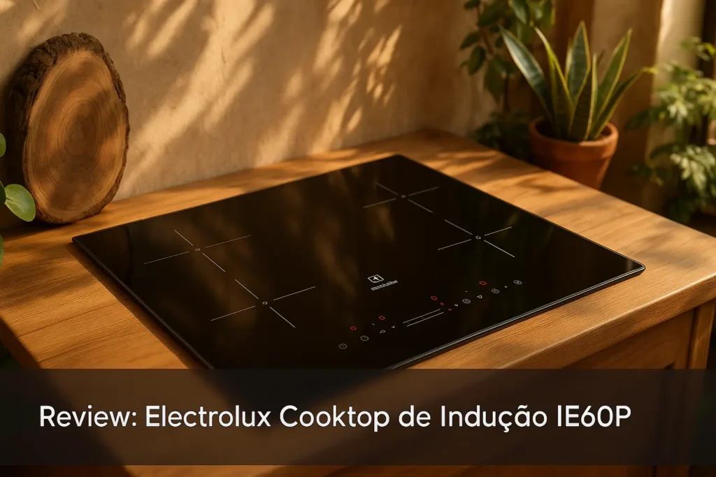 Electrolux Cooktop de Indução IE60P: Potência e Segurança na Cozinha