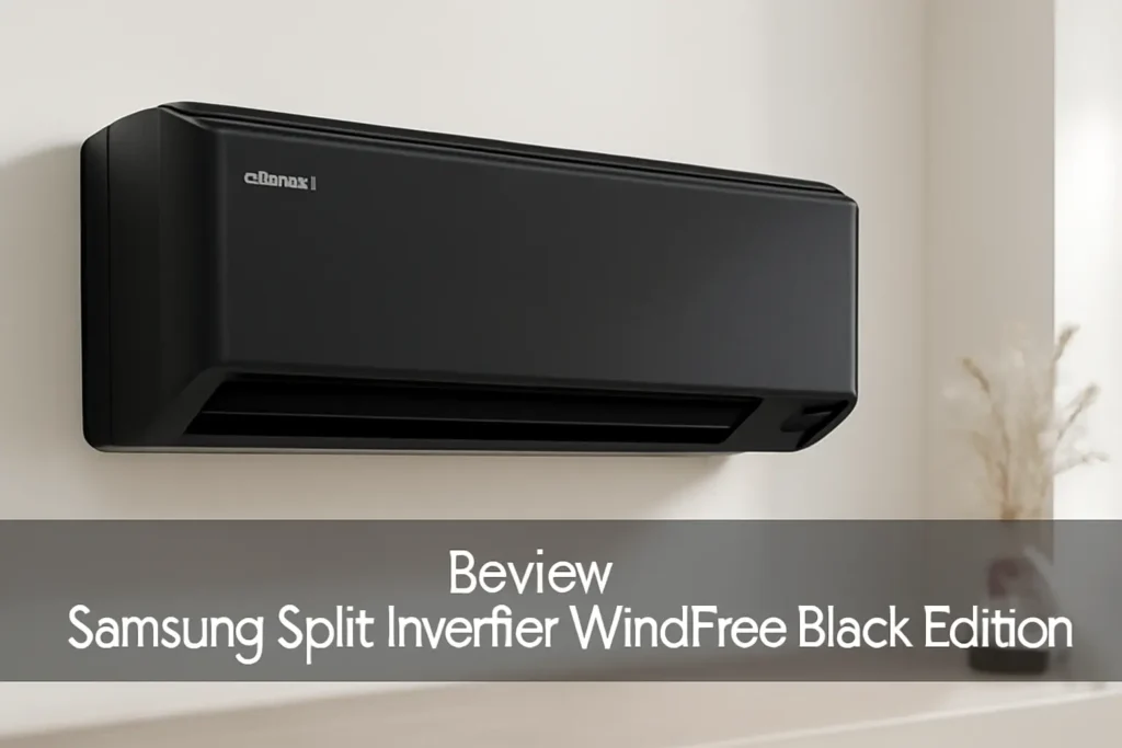 Samsung Ar-condicionado Split Inverter WindFree Black Edition 18.000 BTUs Quente e Frio