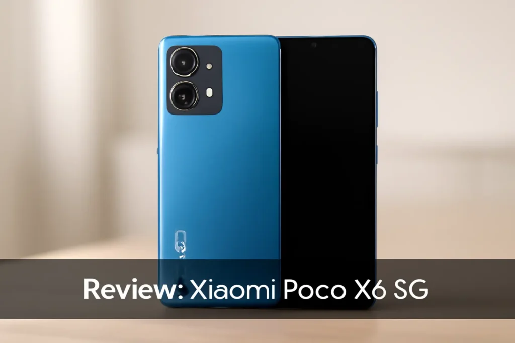 Smartphone Xiaomi Poco X6 5G 256GB / 8GB RAM (Azul): Desempenho e Conectividade de Alta Velocidade