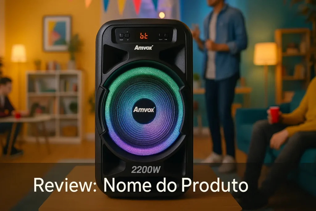 Lista de 5 Melhores: caixa de som Amvox 2200w