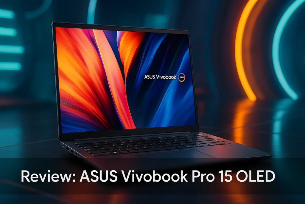 ASUS Vivobook Pro 15 OLED: desempenho e visual imersivo