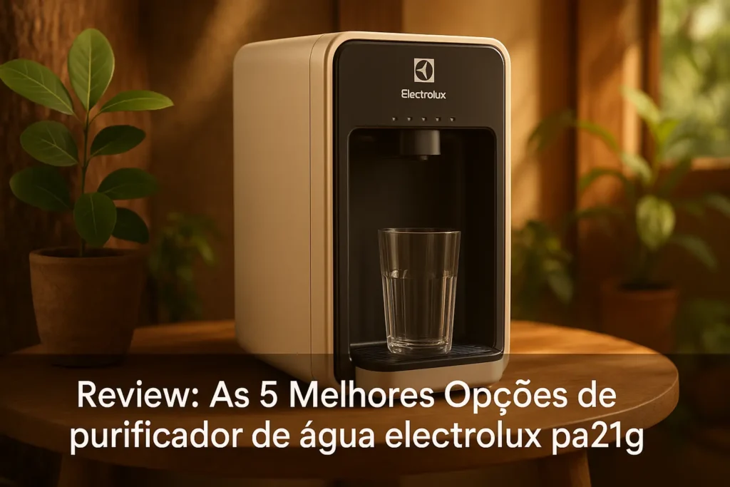 As 5 Melhores Opções de purificador de água electrolux pa21g