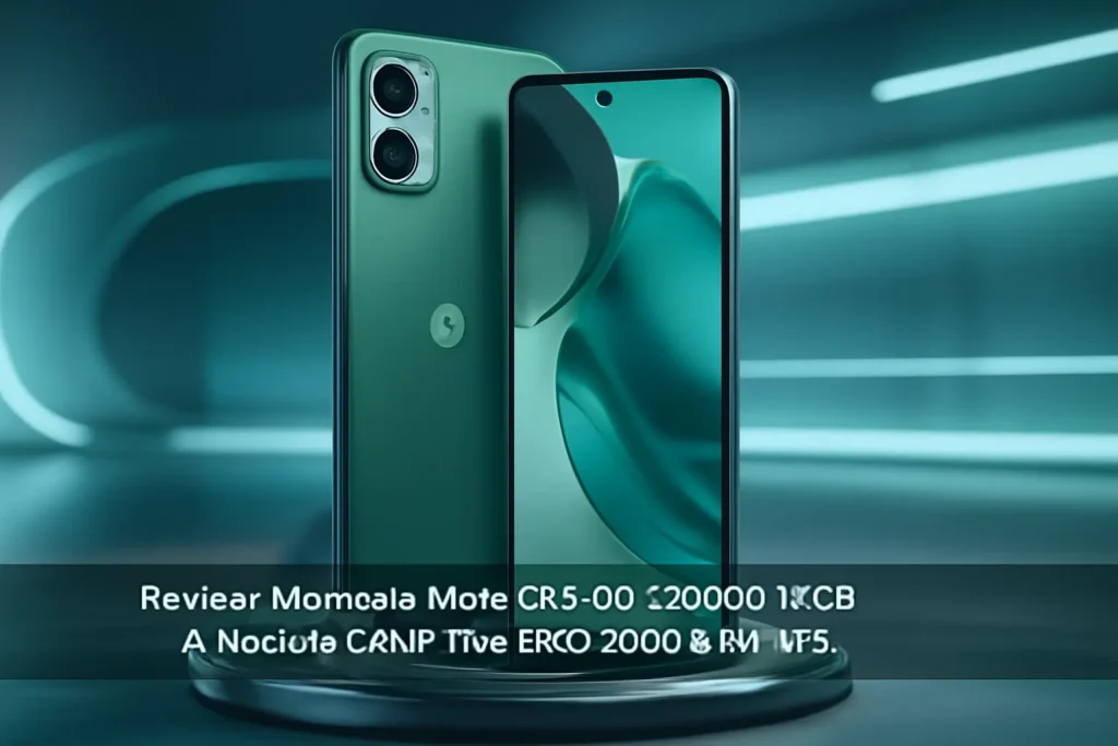 Smartphone Motorola Moto g54 5G - 256GB 16GB (8GB RAM+8GB Ram Boost) AI Camera 50MP Tela FHD 5000 mAh NFC Verde - Vegan Leather