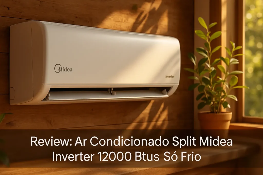 Ar Condicionado Split Midea Inverter 12000 Btus Só Frio