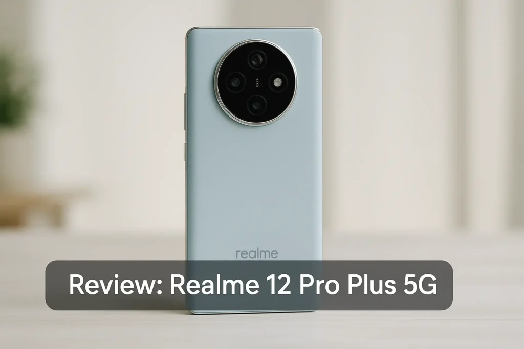 Smartphone Realme 12 Pro Plus 5G - 512GB 12GB RAM Azul ANATEL