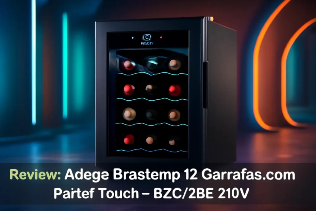 Adega Brastemp 12 Garrafas com Painel Touch - BZC12BE 110V