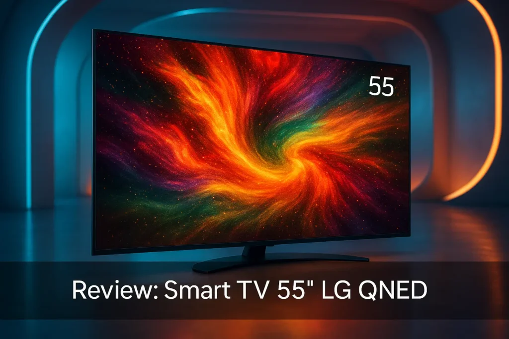 Cinco Principais Modelos de smart TV 55 LG QNED