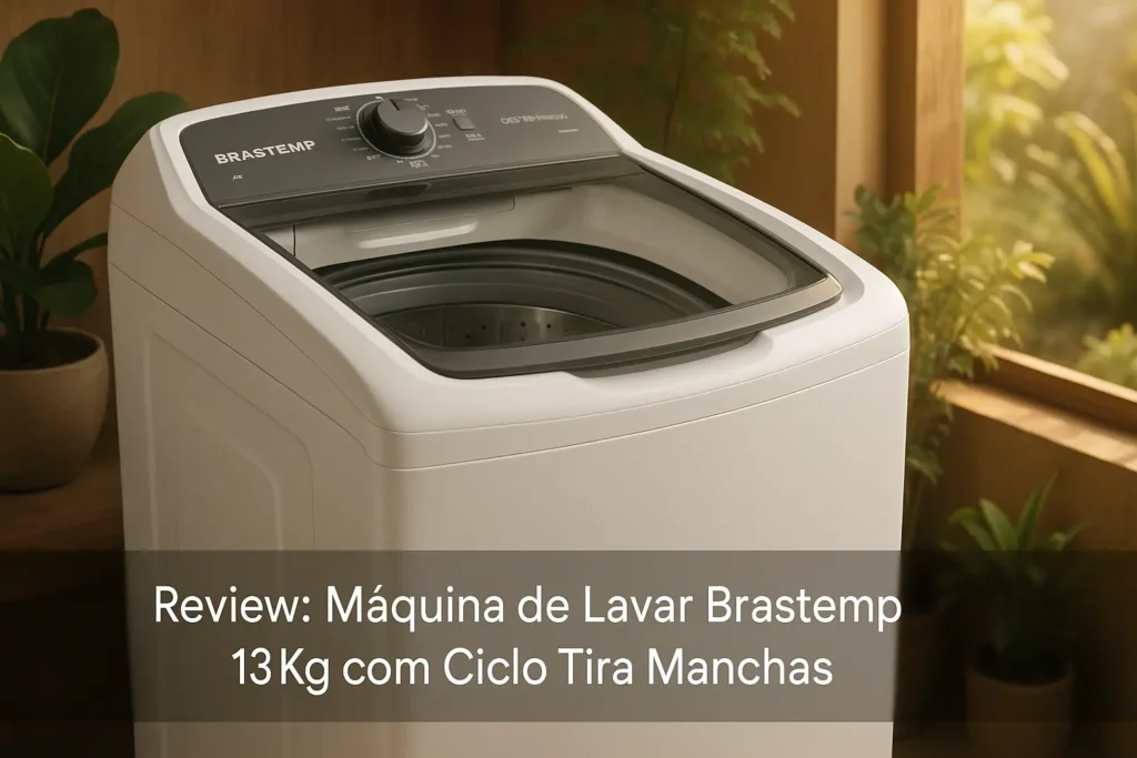 Máquina de Lavar Brastemp 13Kg com Ciclo Tira Manchas
