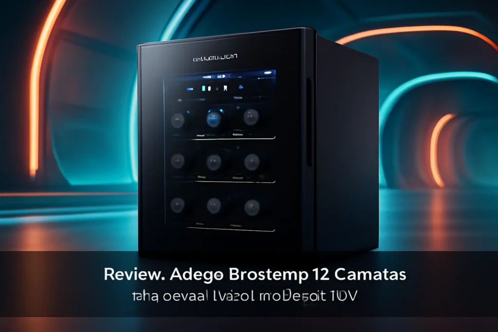 Adega Brastemp 12 Garrafas com painel touch - BZC12BE 110V: Funcionalidade e Design Compacto