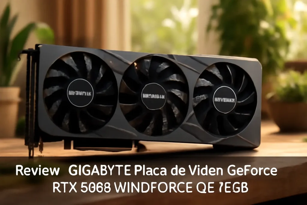 GIGABYTE Placa de Vídeo GeForce RTX 3060 WINDFORCE OC 12GB: Desempenho de Alto Nível para Gamers