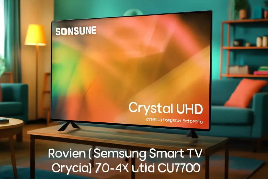 Samsung Smart TV Crystal 70" 4K UHD CU7700 - Alexa Built-in, Gaming Hub