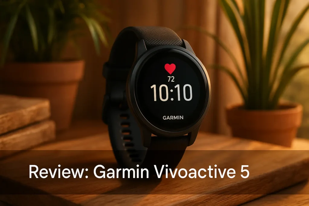 Garmin Vivoactive 5: GPS e Monitor Cardíaco no Pulso