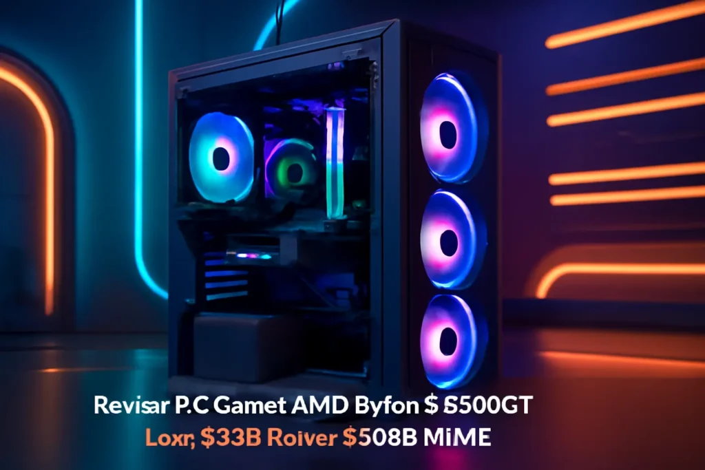 PC Gamer AMD Ryzen 5 5600GT com 32GB RAM e 500GB NVME