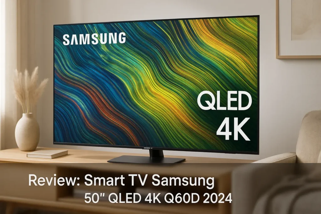 Principais 5 smart tv samsung 50 qled 4k q60d 2024