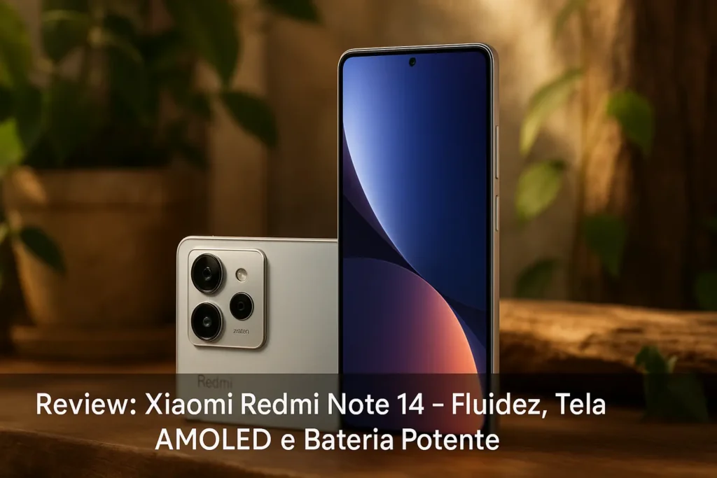 Xiaomi Redmi Note 14: Fluidez, Tela AMOLED e Bateria Potente