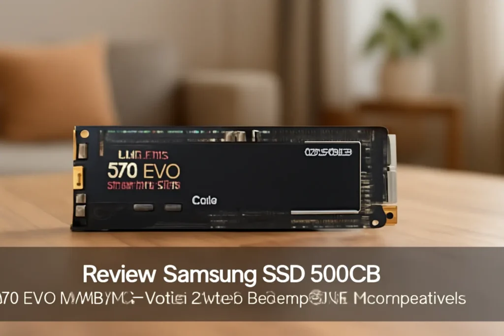 Samsung SSD 500GB 970 EVO NVMe M.2: Velocidade e Desempenho Incomparáveis