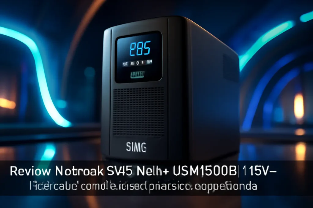Nobreak SMS Net4+ Usm1500Bi 115V: Potência e Confiabilidade para Seus Equipamentos