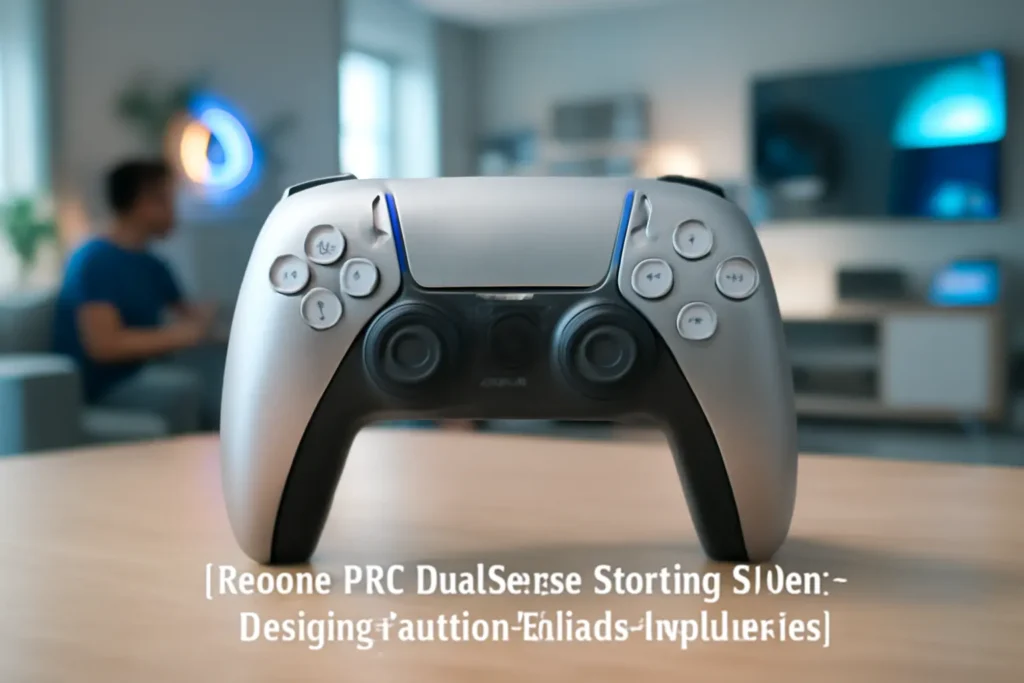 PS5 Controle DualSense Sterling Silver - Design e Funcionalidade Impecáveis