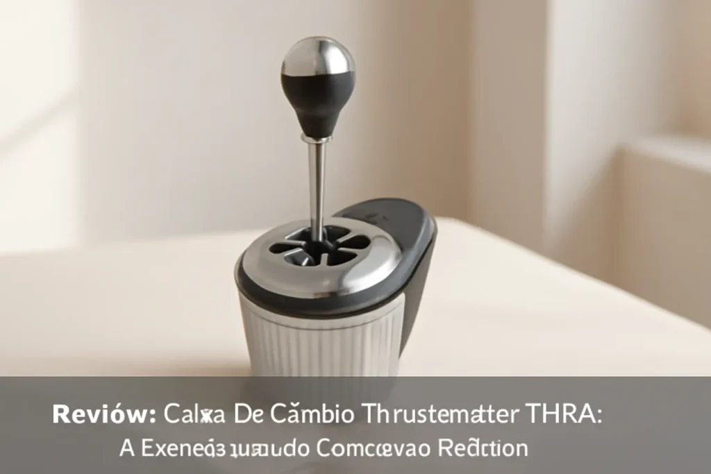 Caixa De Câmbio Thrustmaster TH8A: A Experiência de Condução Realista