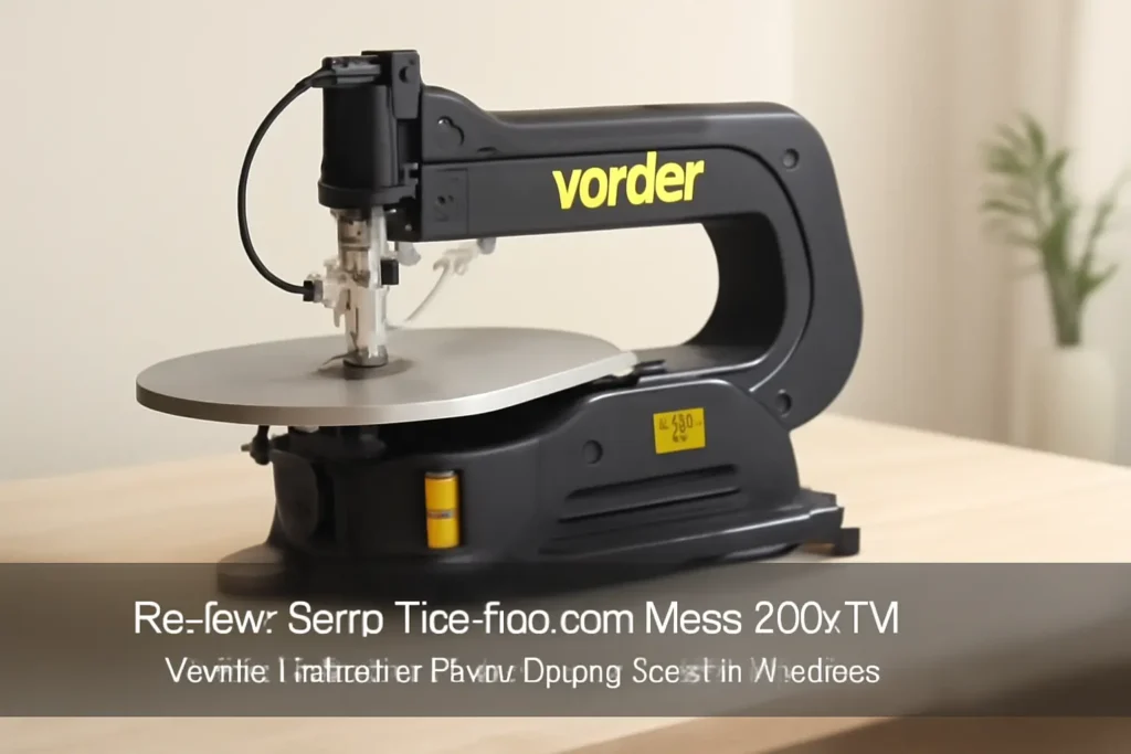 Serra Tico-tico com Mesa 220v Ttv125 - Vonder: Potência e Precisão para Cortes Profissionais