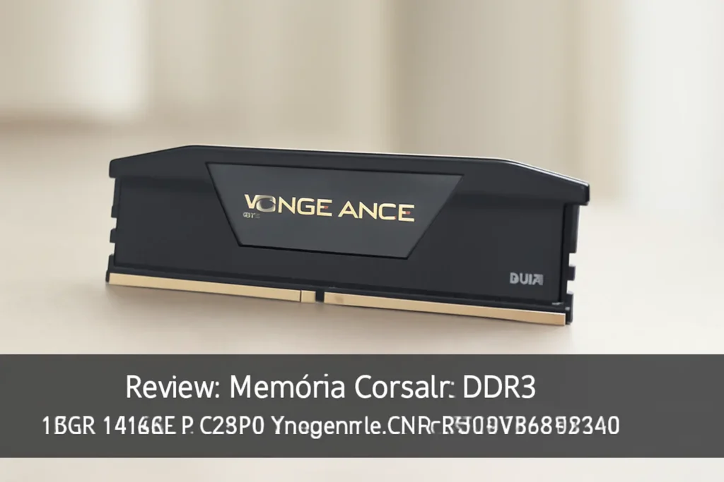 Memória Corsair DDR5 16GB 1X16GB PC5200 Vengeance CMK16GX5M1B5200C40: Desempenho Superior para Seu PC
