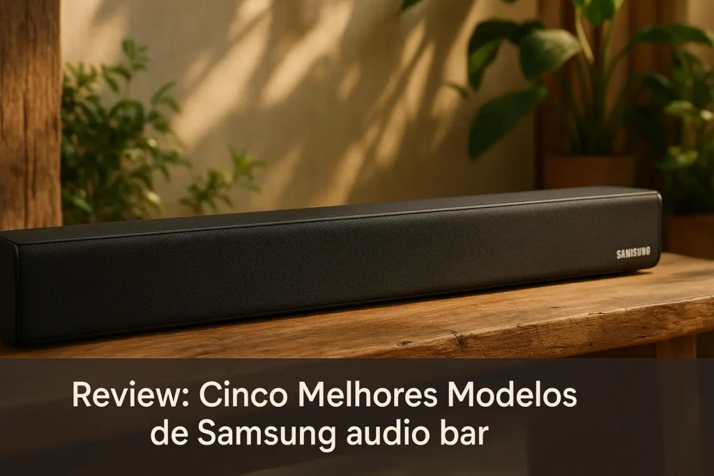 Cinco Melhores Modelos de Samsung audio bar