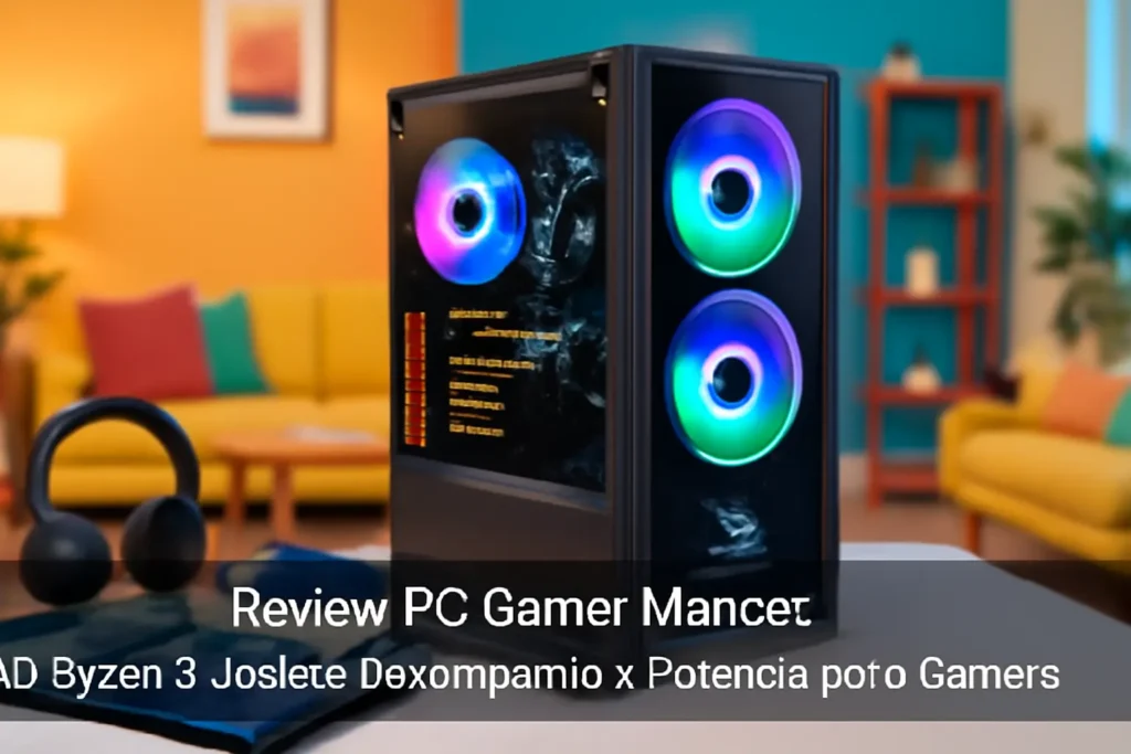 PC Gamer Mancer, AMD Ryzen 5 3400G: Desempenho e Potência para Gamers