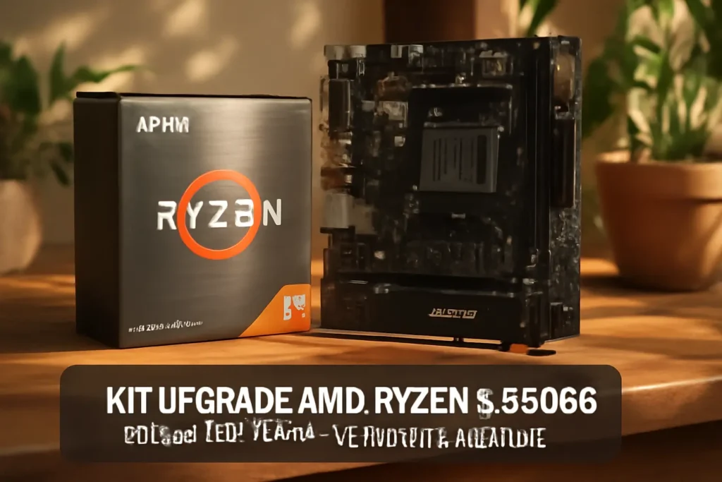 KIT UPGRADE AMD RYZEN 5 5600G, PLACA MAE A520M, 16GB DDR4, NEOLOGIC