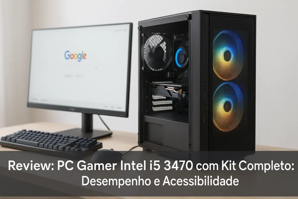 PC Gamer Intel i5 3470 com Kit Completo: Desempenho e Acessibilidade