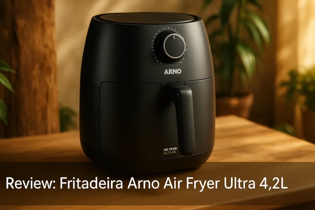 Fritadeira Arno Air Fryer Ultra 4,2L: Eficiência e Praticidade