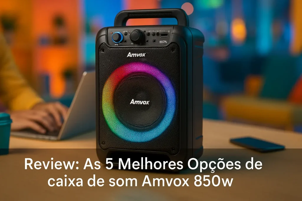 As 5 Melhores Opções de caixa de som Amvox 850w