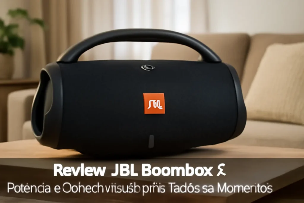 JBL Boombox 3: Potência e Conectividade para Todos os Momentos