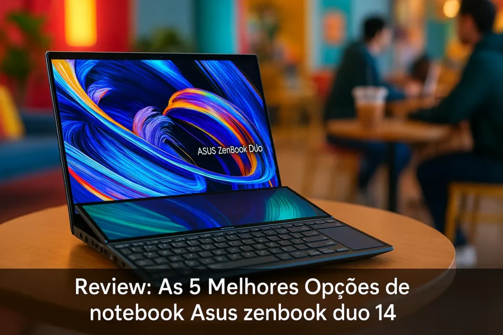 As 5 Melhores Opções de notebook Asus zenbook duo 14