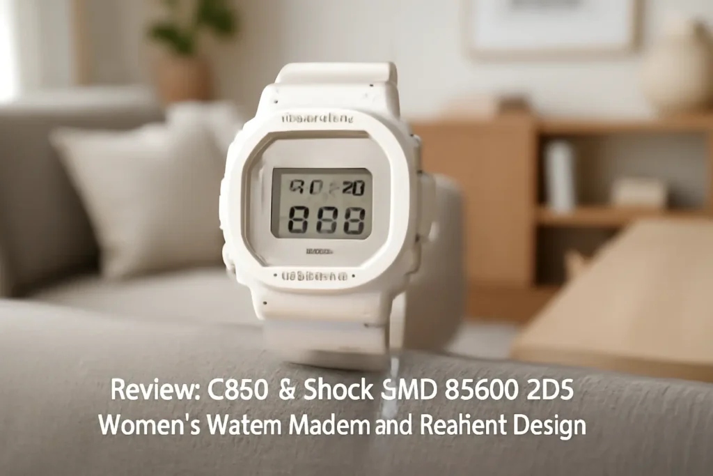 Relógio Feminino Casio G-Shock GMD-S5600-7DR: Design Moderno e Resistente