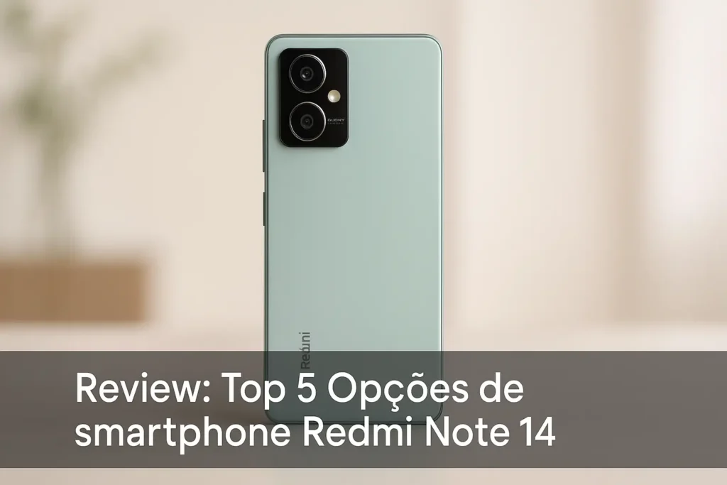 Top 5 Opções de smartphone Redmi note 14
