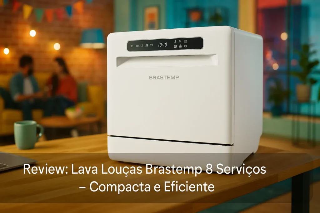 Lava Louças Brastemp 8 Serviços: Compacta e Eficiente