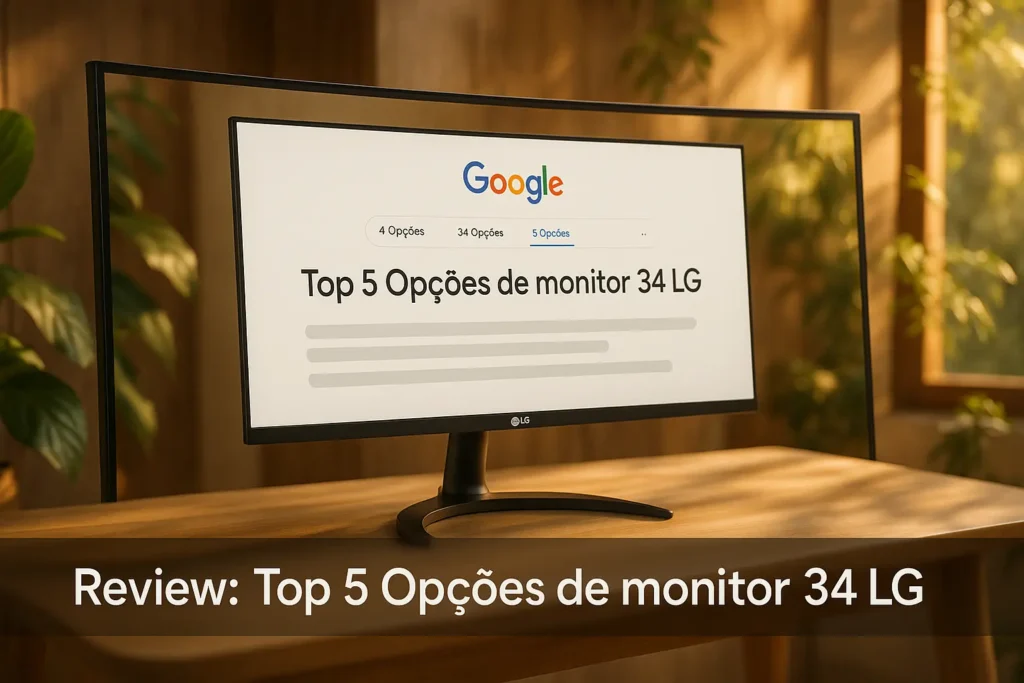 Top 5 Opções de monitor 34 LG
