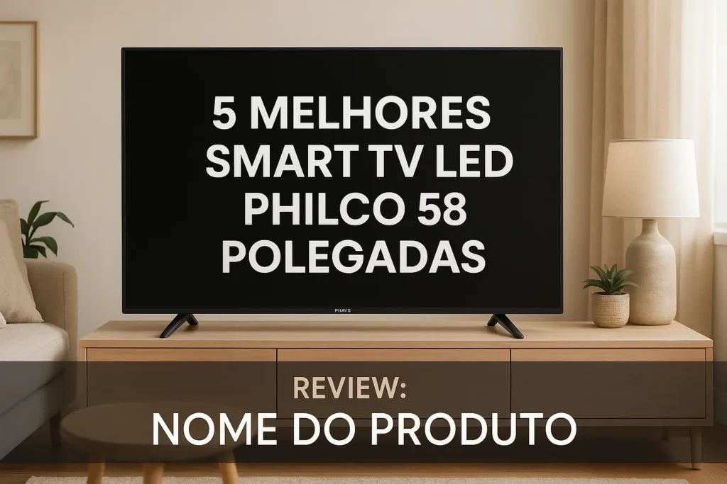 Lista de 5 Melhores: smart tv led philco 58 polegadas