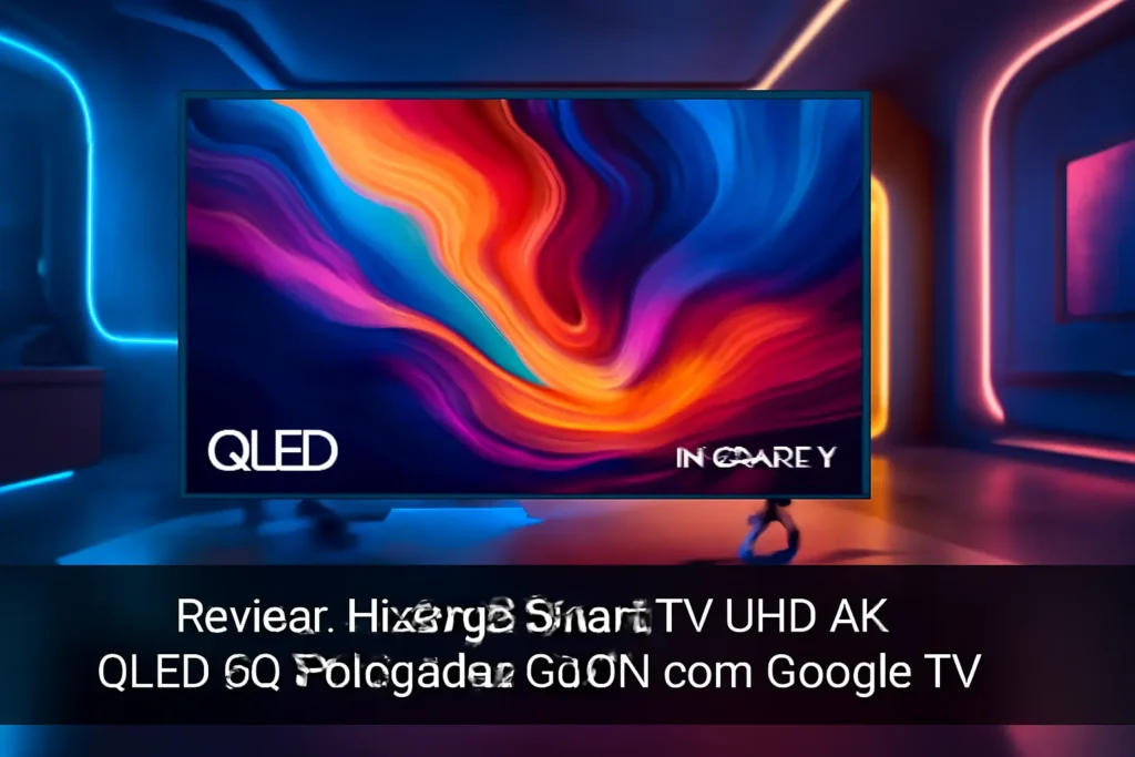 Hisense Smart TV UHD 4K QLED 50" Polegadas 50Q6N com Google TV