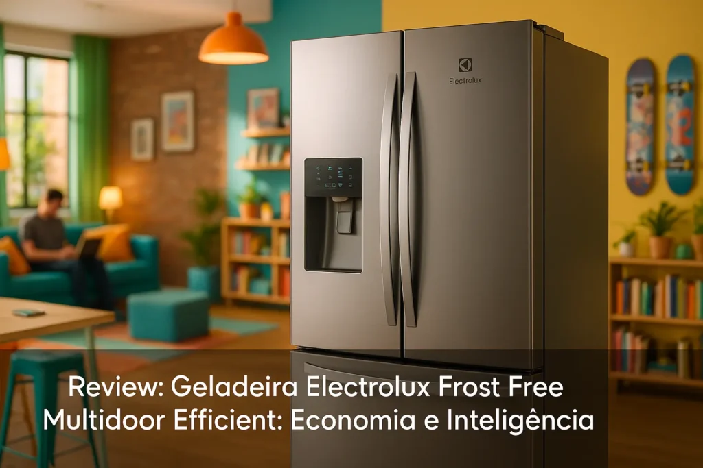 Geladeira Electrolux Frost Free Multidoor Efficient: Economia e Inteligência